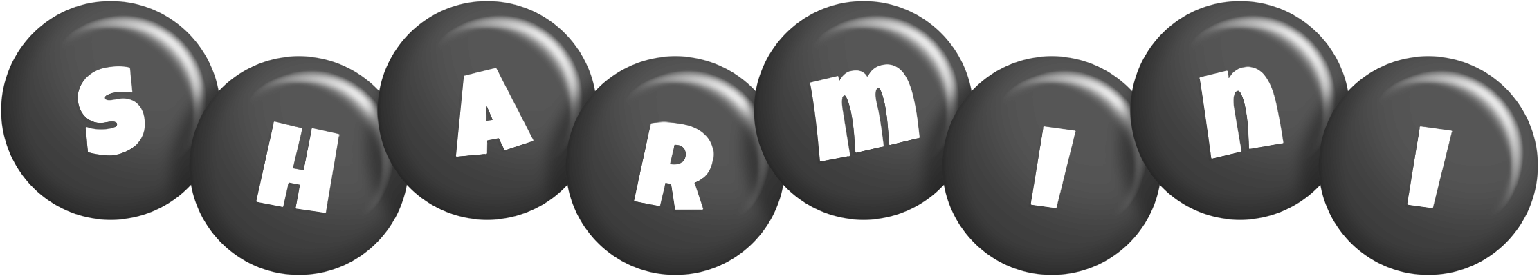 Sharmini candy-black logo