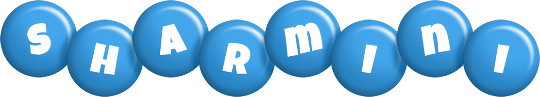 Sharmini candy-blue logo