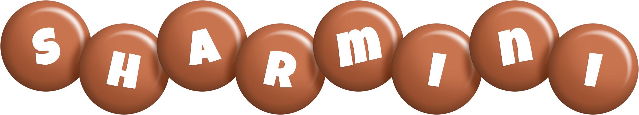 Sharmini candy-brown logo