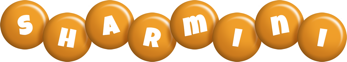 Sharmini candy-orange logo