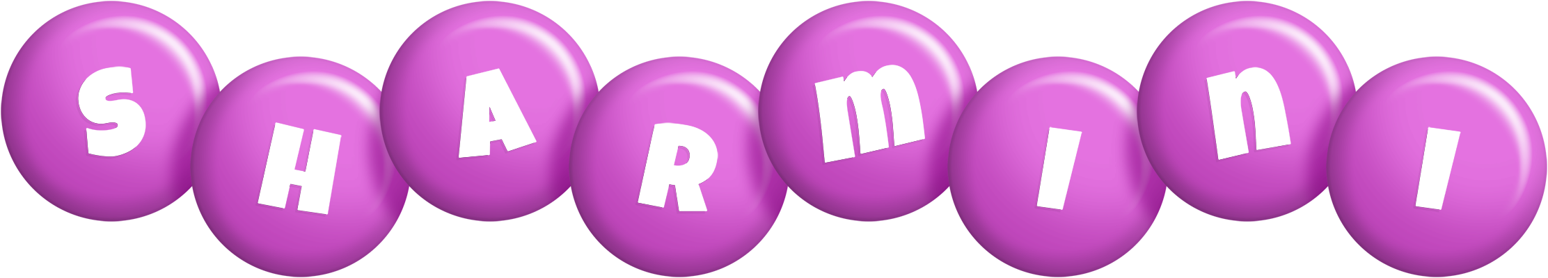 Sharmini candy-purple logo