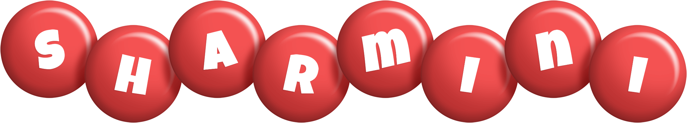 Sharmini candy-red logo