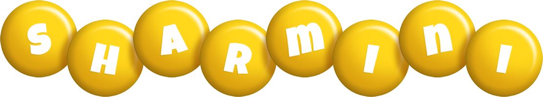 Sharmini candy-yellow logo
