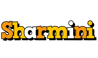 Sharmini cartoon logo