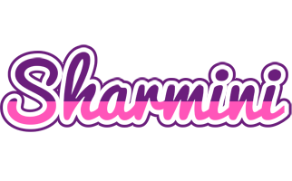 Sharmini cheerful logo