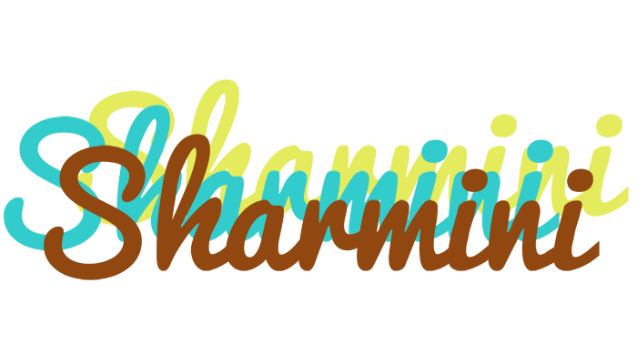 Sharmini cupcake logo