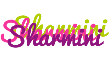 Sharmini flowers logo