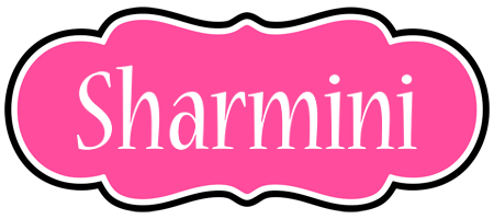 Sharmini invitation logo