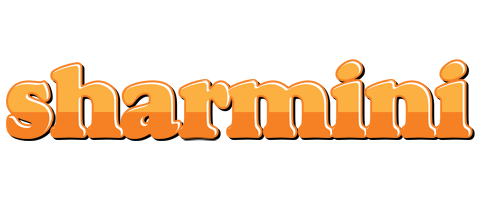 Sharmini orange logo