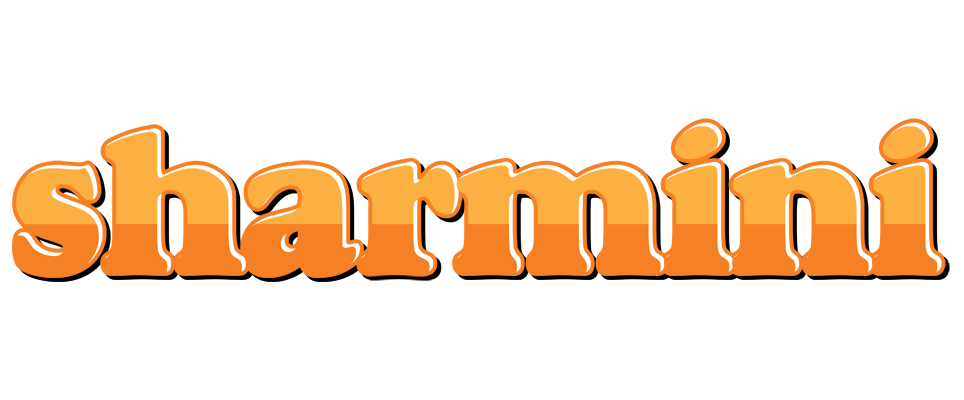 Sharmini orange logo