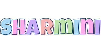 Sharmini pastel logo