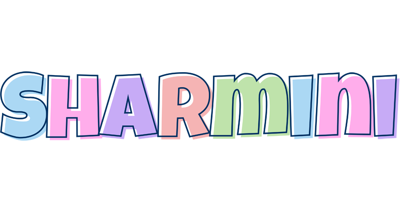 Sharmini pastel logo