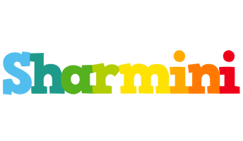 Sharmini rainbows logo