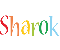 Sharok birthday logo