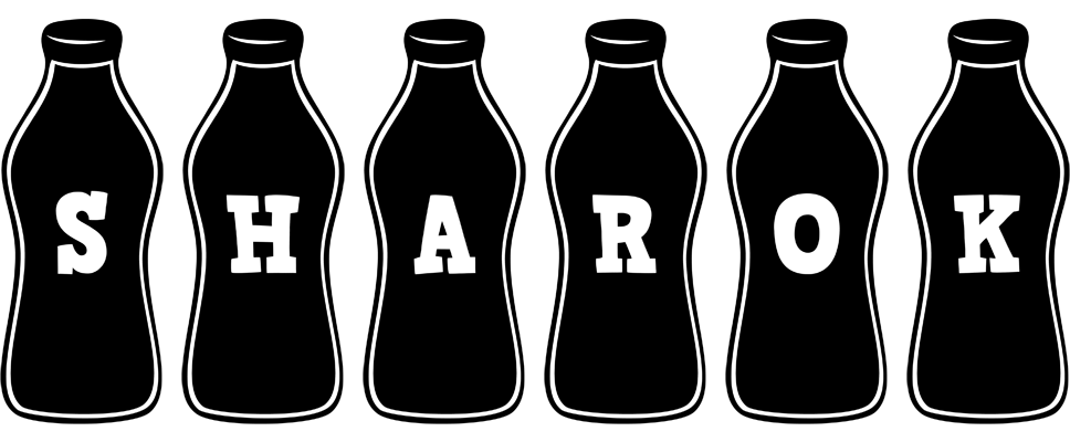 Sharok bottle logo