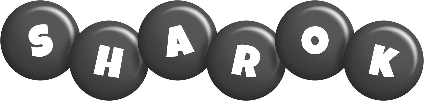 Sharok candy-black logo