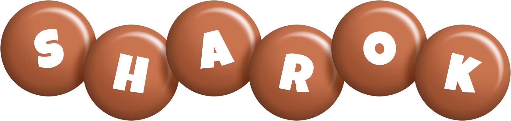Sharok candy-brown logo