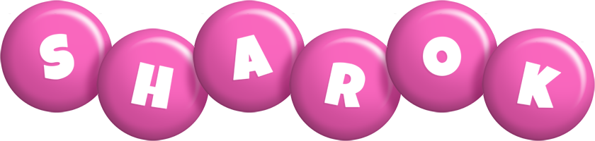 Sharok candy-pink logo