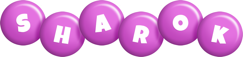 Sharok candy-purple logo