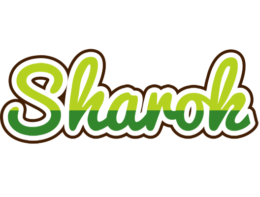 Sharok golfing logo