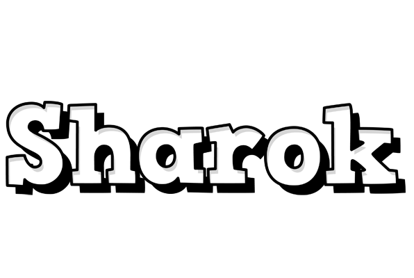Sharok snowing logo