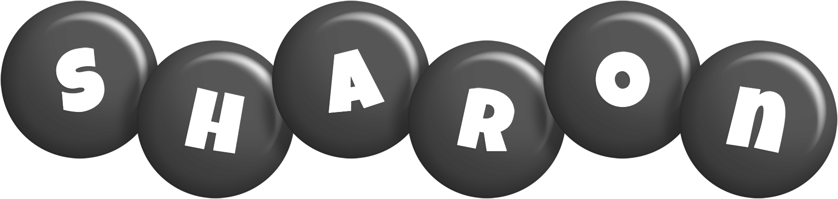 Sharon candy-black logo