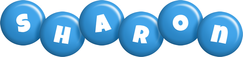 Sharon candy-blue logo
