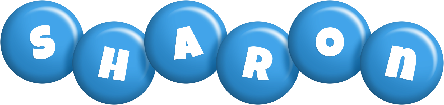 Sharon candy-blue logo