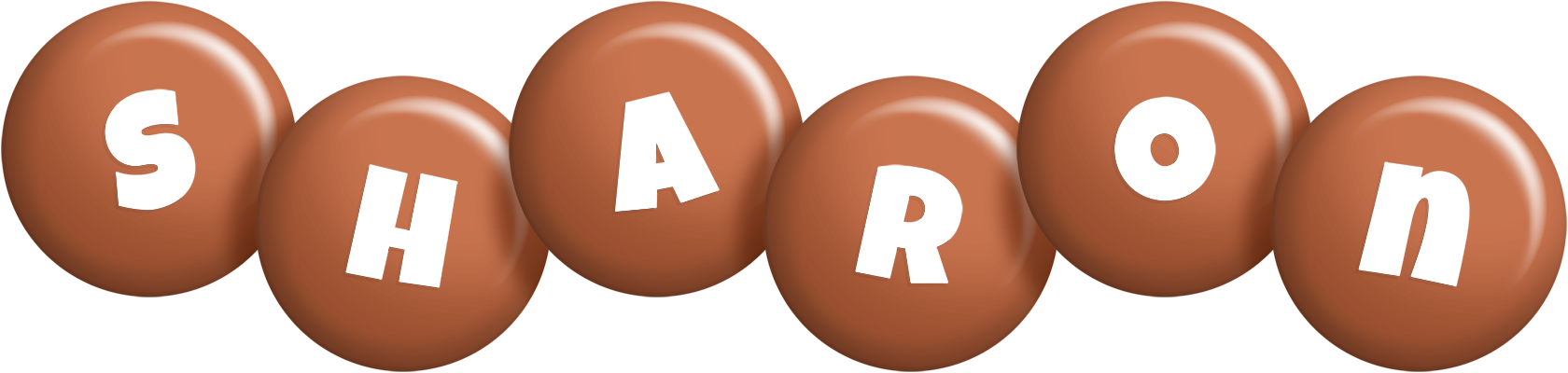 Sharon candy-brown logo