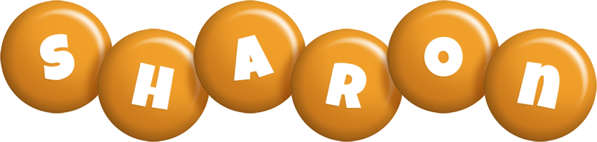 Sharon candy-orange logo