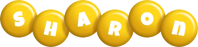 Sharon candy-yellow logo