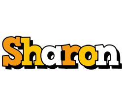 Sharon cartoon logo