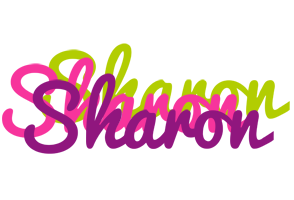 Sharon flowers logo