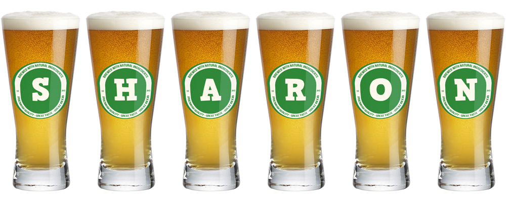 Sharon lager logo