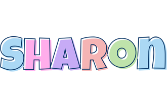 Sharon pastel logo