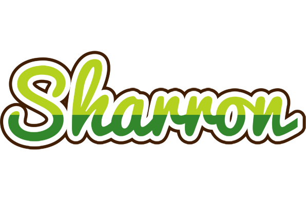 Sharron golfing logo
