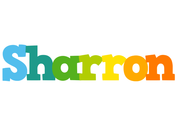 Sharron rainbows logo