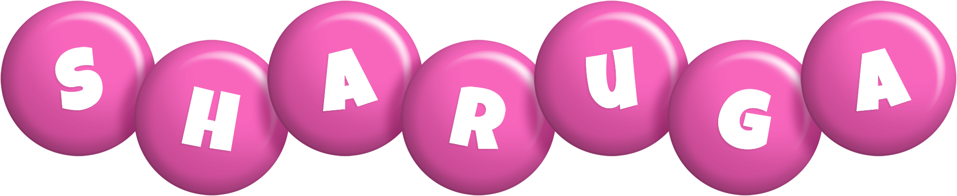 Sharuga candy-pink logo