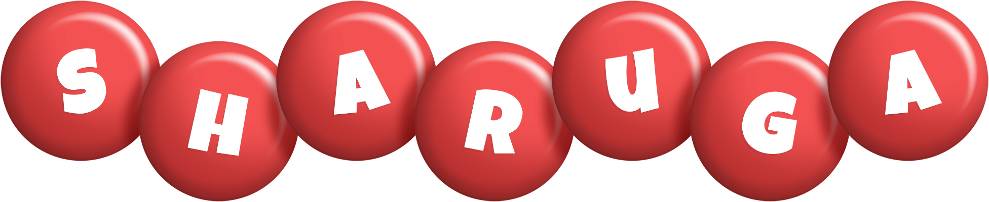 Sharuga candy-red logo