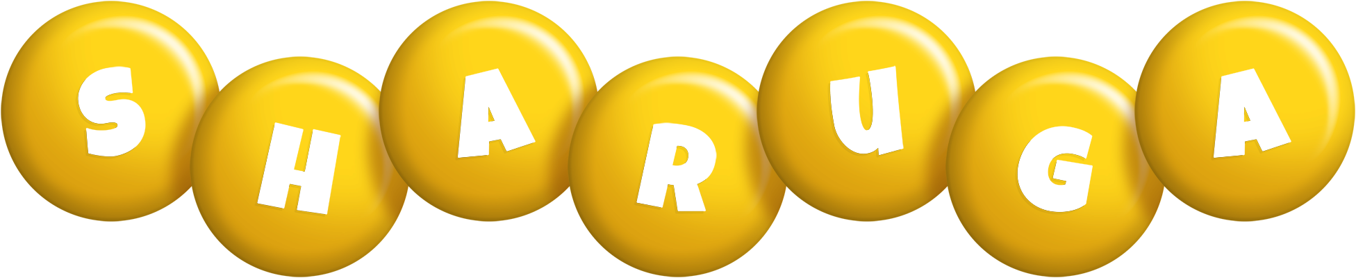 Sharuga candy-yellow logo
