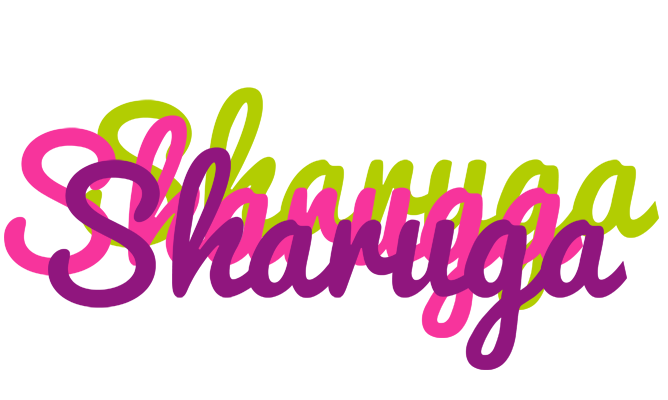 Sharuga flowers logo
