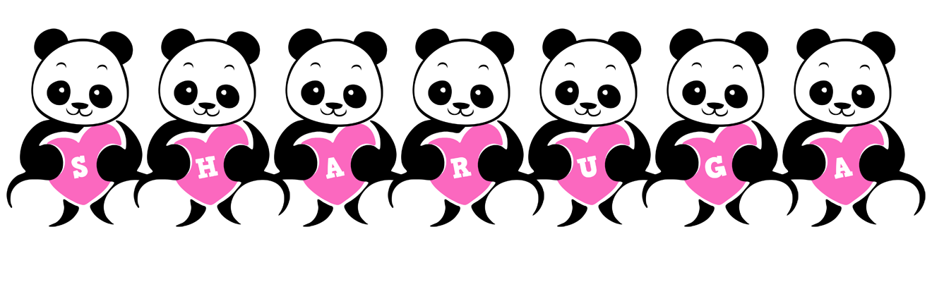 Sharuga love-panda logo