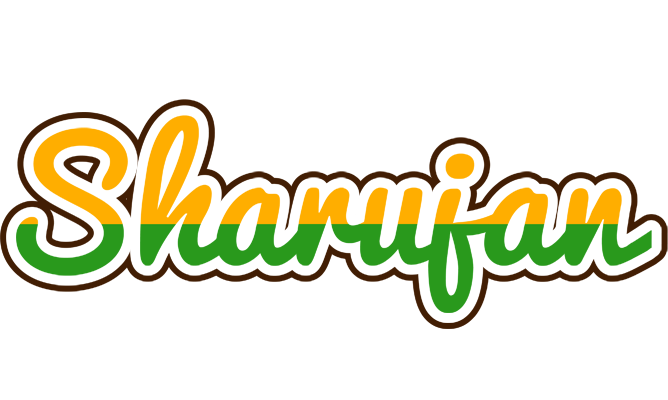 Sharujan banana logo