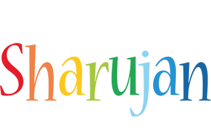 Sharujan birthday logo