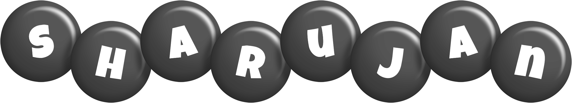 Sharujan candy-black logo