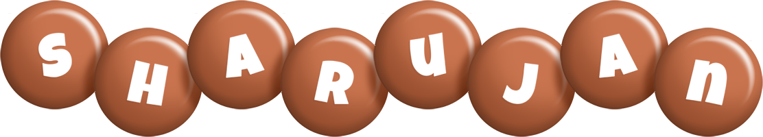 Sharujan candy-brown logo