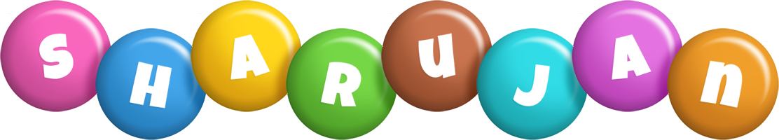 Sharujan candy logo