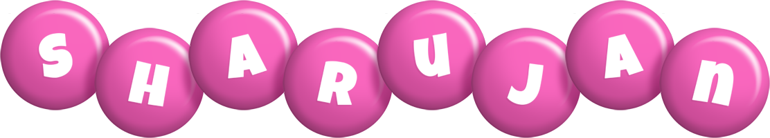 Sharujan candy-pink logo