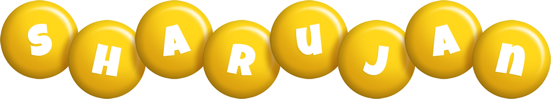 Sharujan candy-yellow logo