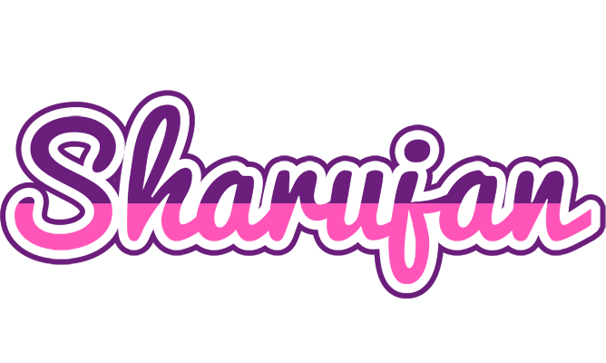 Sharujan cheerful logo